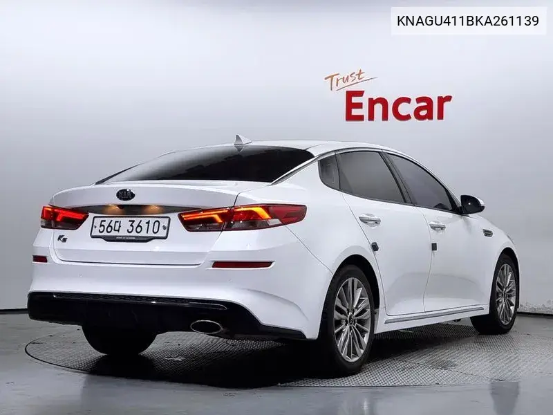 The New K5 2Nd Generation 2.0 Noblesse VIN: KNAGU411BKA261139 Lot: 39977958
