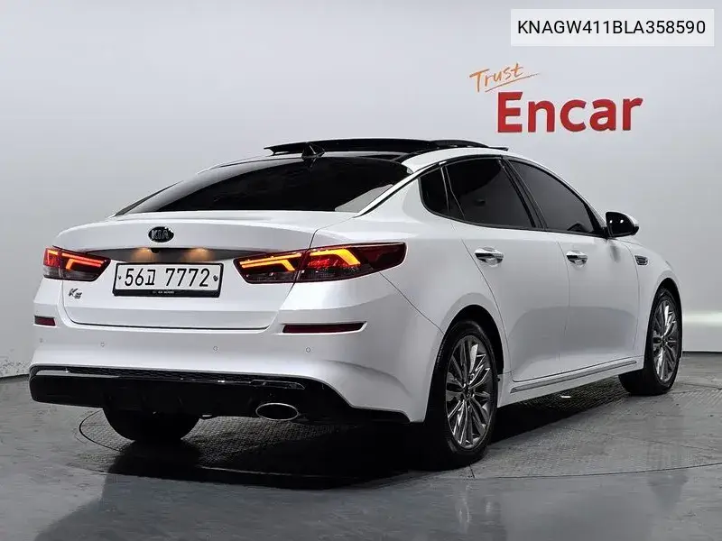 The New K5 2Nd Generation 2.0 Intelligent VIN: KNAGW411BLA358590 Lot: 39626529