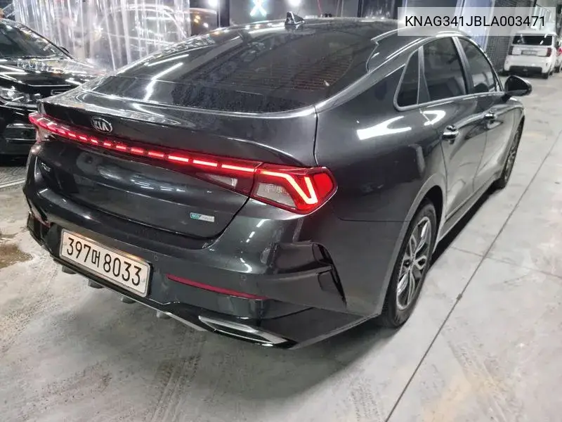 K5 Hybrid 3Rd Generation Noblesse VIN: KNAG341JBLA003471 Lot: 39621835