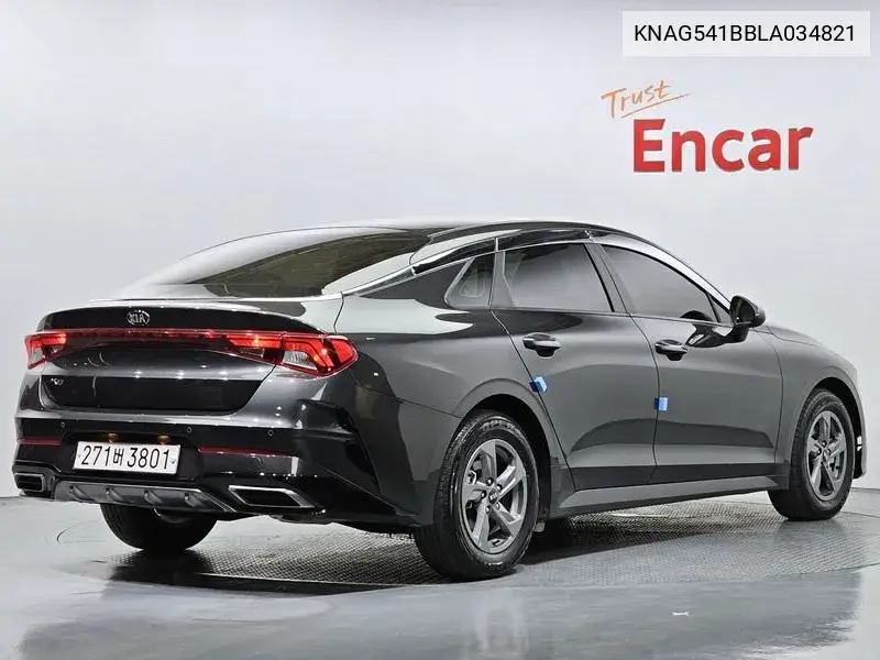 K5 3Rd Generation 2.0 Lpi (Rental Car) Standard VIN: KNAG541BBLA034821 Lot: 39623113