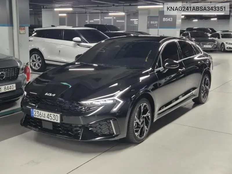 The New K5 3Rd Generation 2.0 Prestige VIN: KNAG241ABSA343351 Lot: 39979543