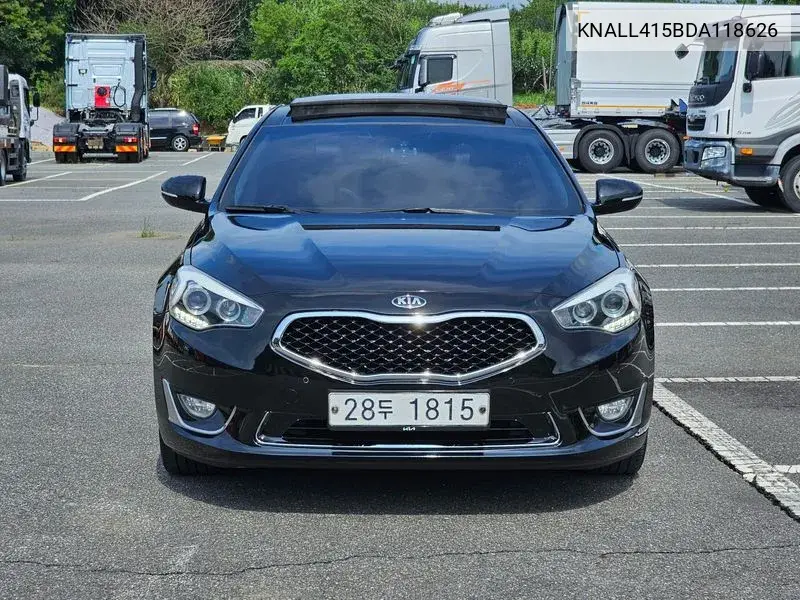 The New K7 2.4 Gdi Prestige VIN: KNALL415BDA118626 Lot: 40044656