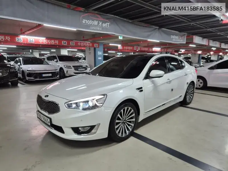 The New K7 2.4 Gdi Prestige VIN: KNALM415BFA183585 Lot: 39565640