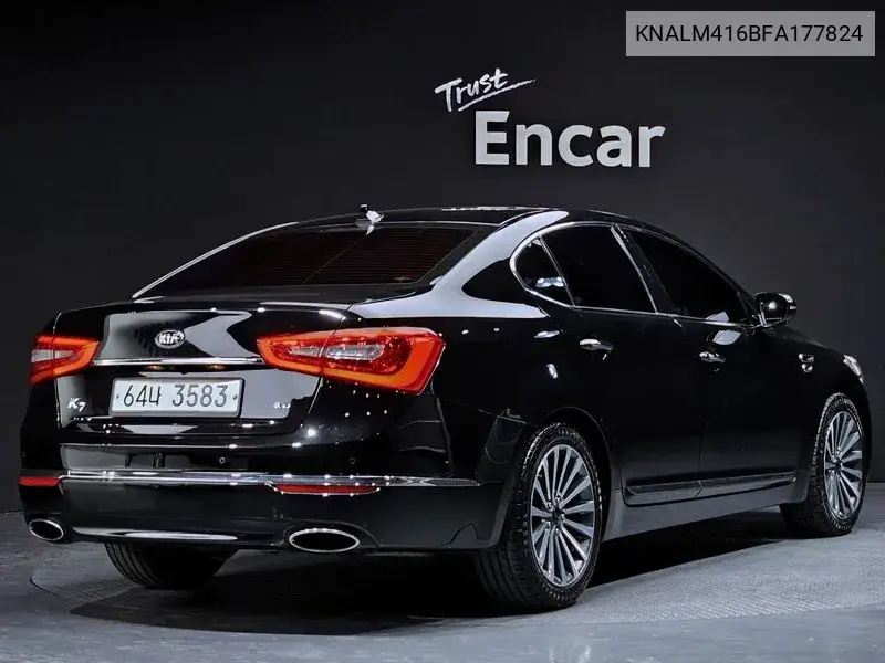 The New K7 3.0 Gdi Prestige VIN: KNALM416BFA177824 Lot: 39623956