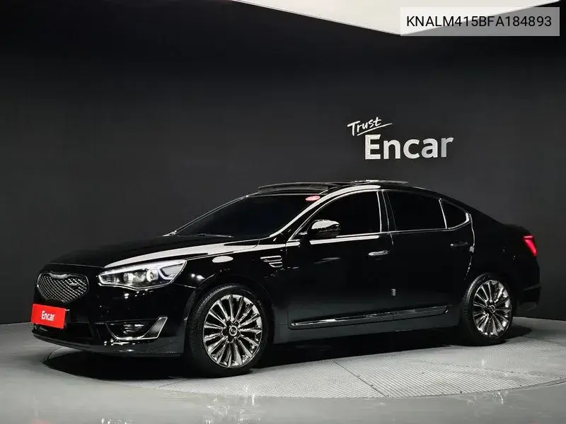 The New K7 2.4 Gdi Prestige VIN: KNALM415BFA184893 Lot: 39627125