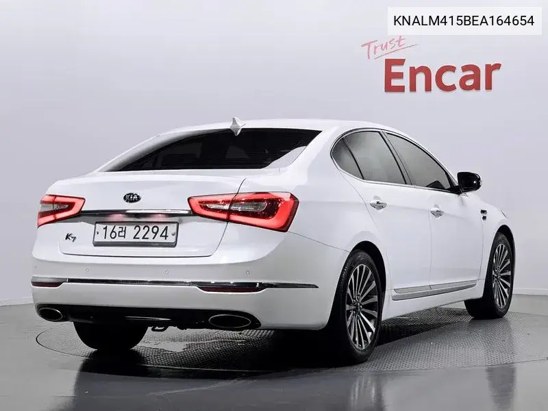 The New K7 2.4 Gdi Prestige Special VIN: KNALM415BEA164654 Lot: 39960318