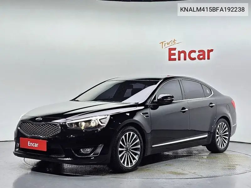 The New K7 2.4 Gdi Prestige VIN: KNALM415BFA192238 Lot: 39929238