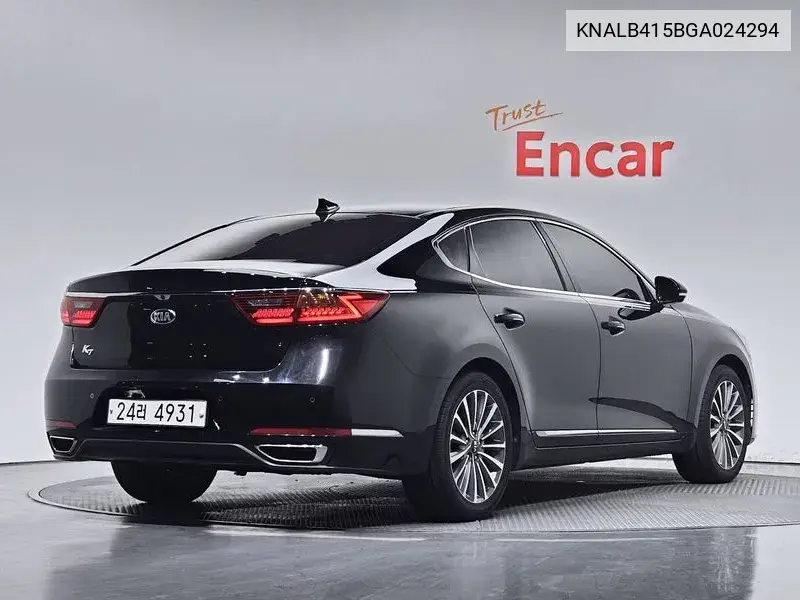 All New K7 2.4 Gdi Prestige VIN: KNALB415BGA024294 Lot: 39621859