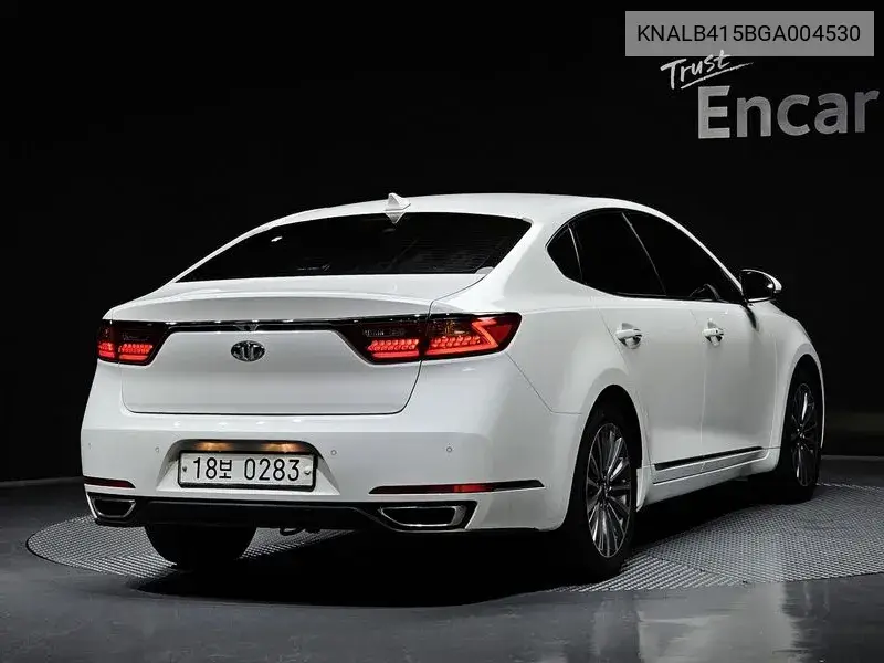 All New K7 2.4 Gdi Prestige VIN: KNALB415BGA004530 Lot: 39963821