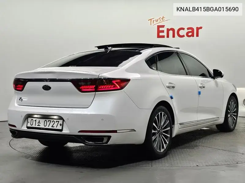 All New K7 2.4 Gdi Prestige VIN: KNALB415BGA015690 Lot: 39966627