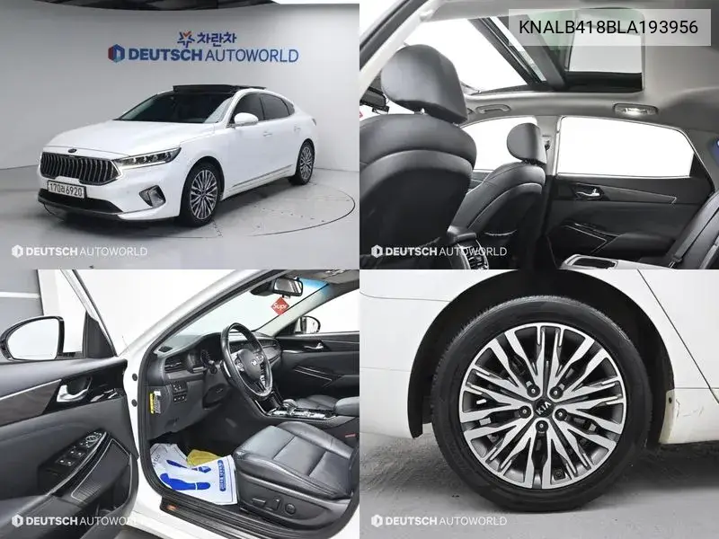 K7 Premier 3.0 Lpi Trendy (Rent -A -Car) VIN: KNALB418BLA193956 Lot: 39634134