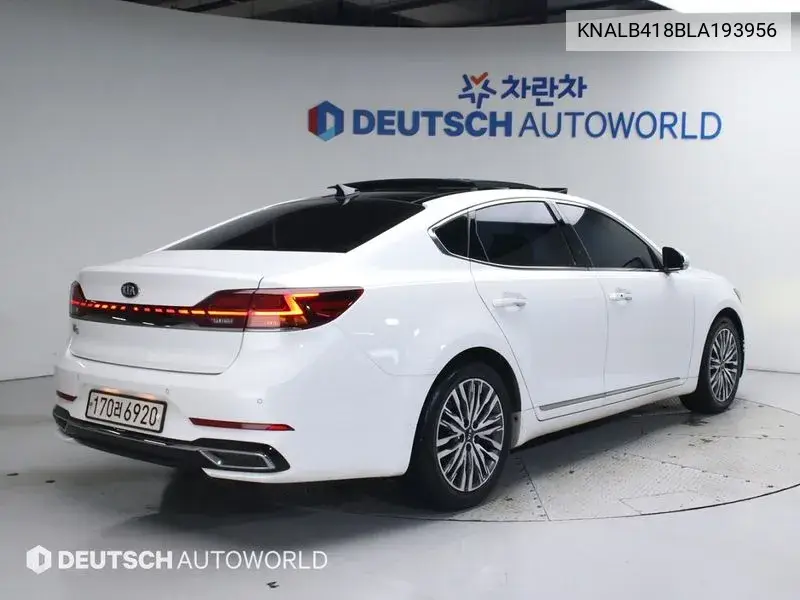 K7 Premier 3.0 Lpi Trendy (Rent -A -Car) VIN: KNALB418BLA193956 Lot: 39634134