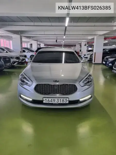 The New K9 3.8 Gdi Vip VIN: KNALW413BFS026385 Lot: 40007495