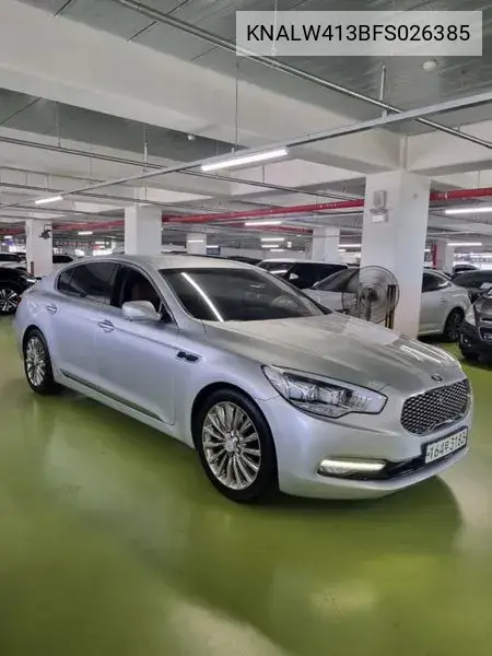 The New K9 3.8 Gdi Vip VIN: KNALW413BFS026385 Lot: 40007495
