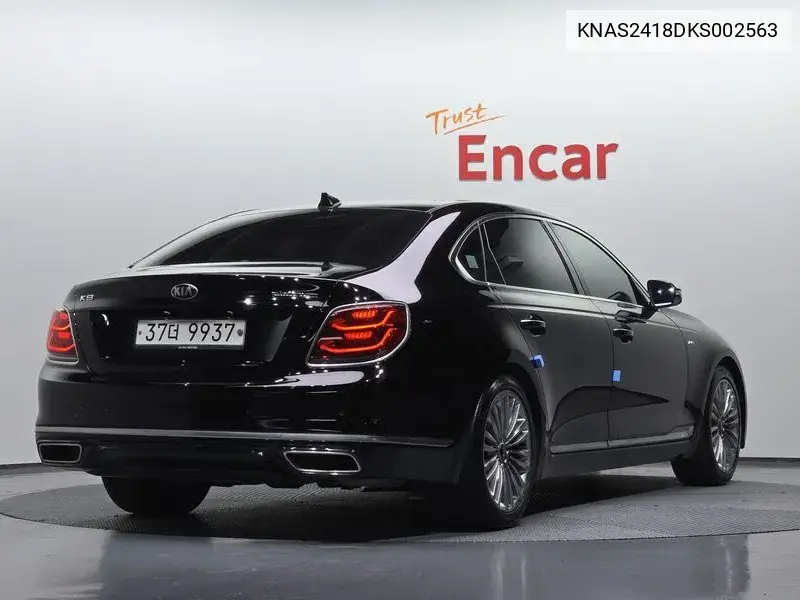 The K9 3.8 Gdi Awd Grand Platinum VIN: KNAS2418DKS002563 Lot: 39637185