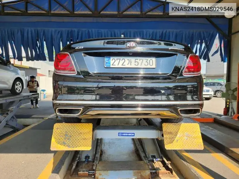 The K9 3.8 Gdi Awd Best Selection I VIN: KNAS2418DMS029546 Lot: 39632696