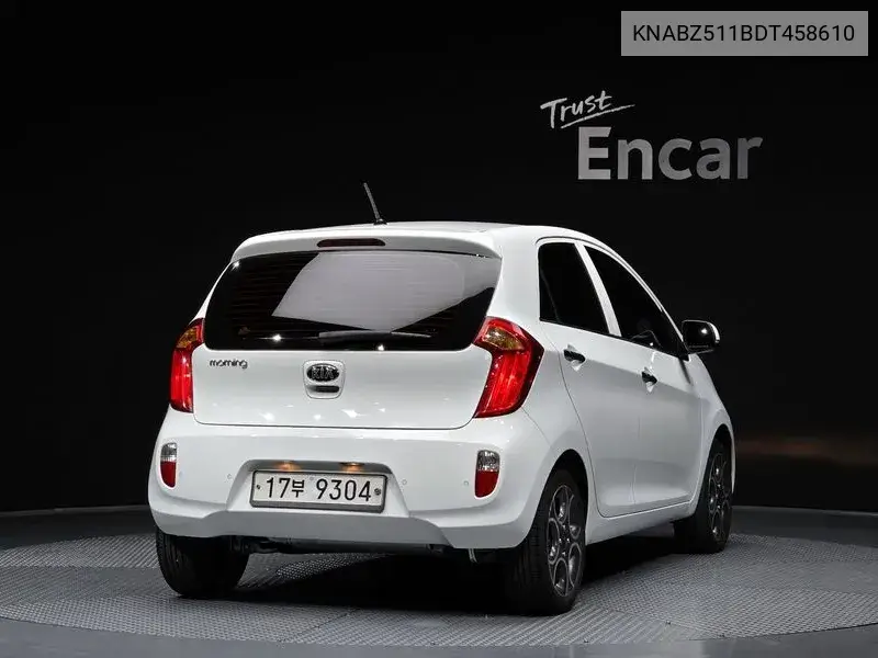 All New Morning Luxury VIN: KNABZ511BDT458610 Lot: 39610721