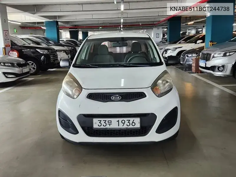 All New Morning Smart VIN: KNABE511BCT244738 Lot: 39957737