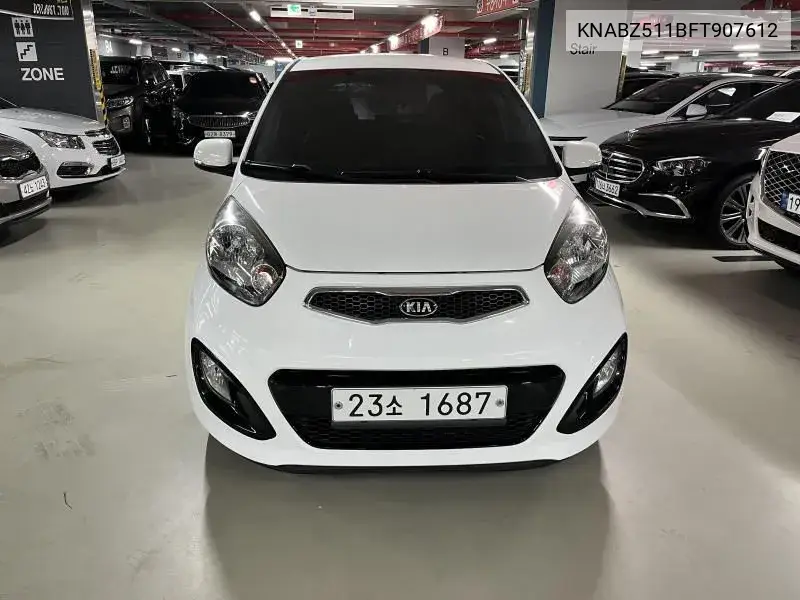 All New Morning Luxury VIN: KNABZ511BFT907612 Lot: 39970651