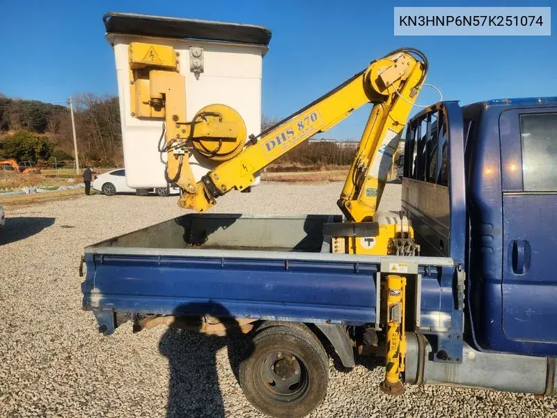 Bongo Iii Live Car (Sacrament) 1 Ton Double Cap Crdi VIN: KN3HNP6N57K251074 Lot: 39330488