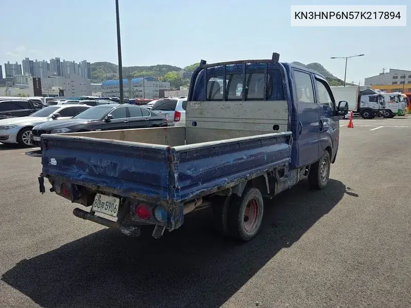 Bongo Iii Cargo (Cargo) Truck 1 Ton Double Cap Crdi VIN: KN3HNP6N57K217894 Lot: 39490164