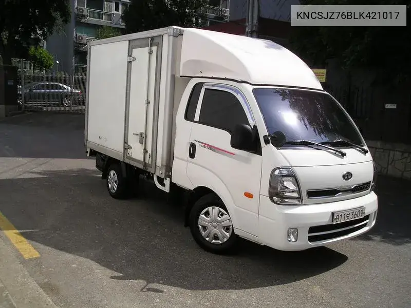 The New Bongo Iii Embedy Tower 1 Ton King Cap VIN: KNCSJZ76BLK421017 Lot: 39563193