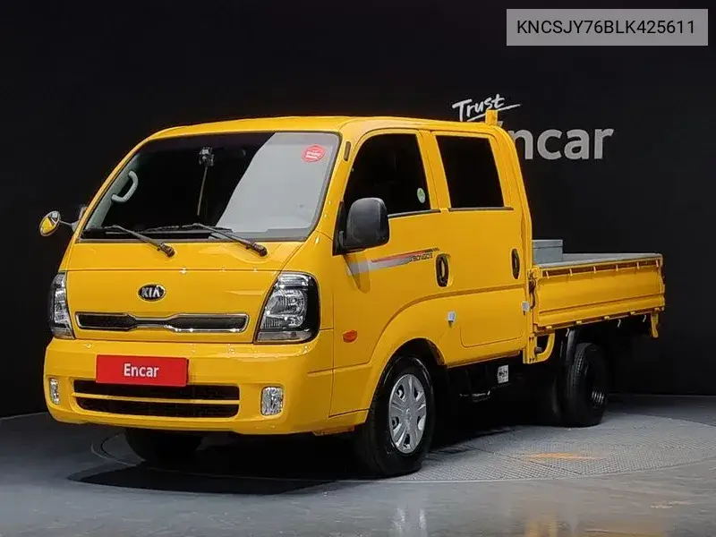 The New Bongo Iii Cargo (Cargo) Truck 1 Ton Double Cap VIN: KNCSJY76BLK425611 Lot: 39966828
