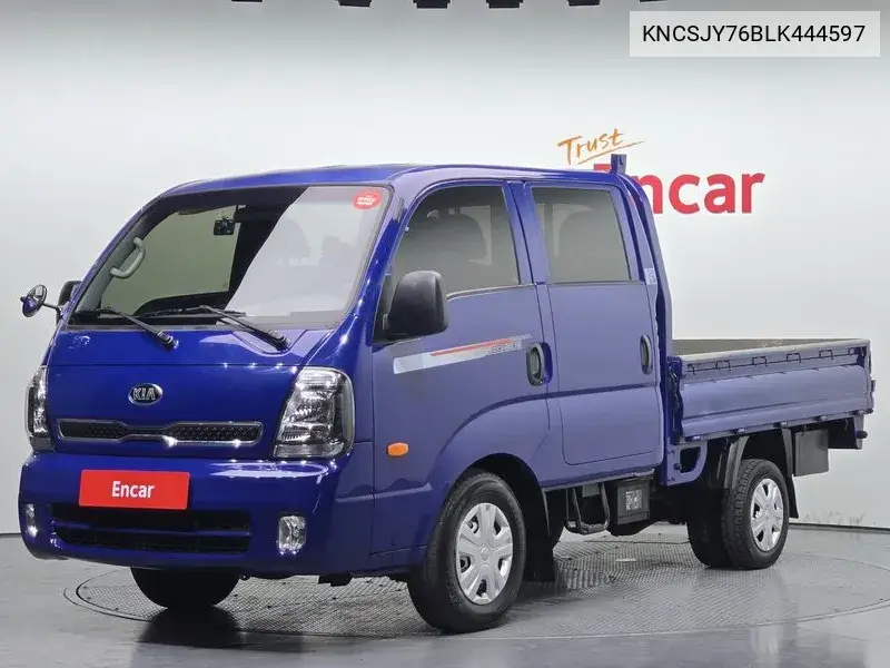 The New Bongo Iii Cargo (Cargo) Truck 1 Ton Double Cap VIN: KNCSJY76BLK444597 Lot: 39975242
