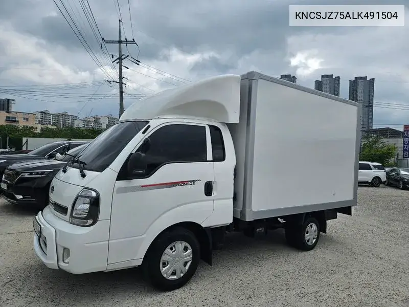 The New Bongo Iii Exs (High) Early Tower 1 Ton King Cap Lpg VIN: KNCSJZ75ALK491504 Lot: 39975266