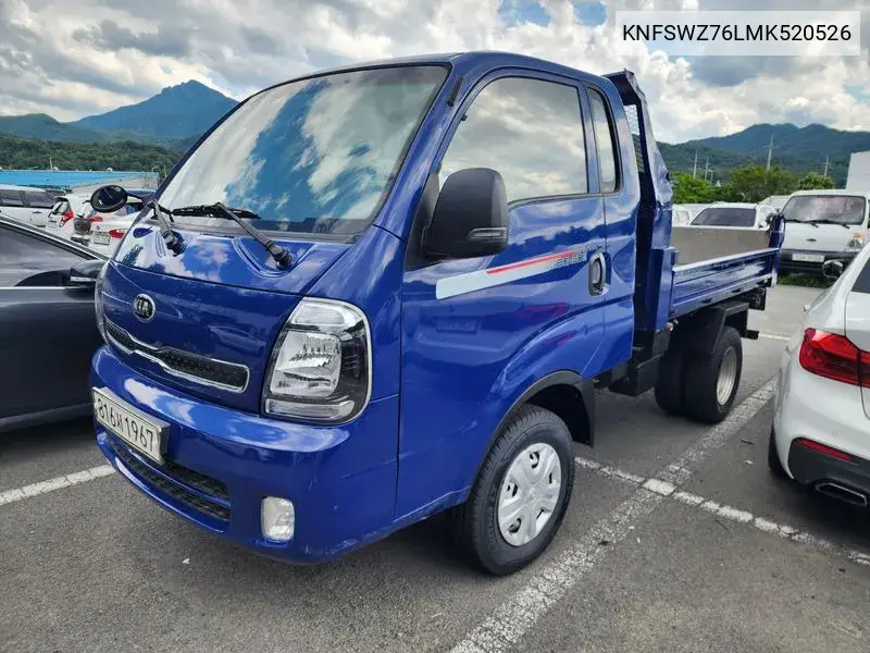 The New Bongo Iii Dump 1 Ton 4Wd King Cap VIN: KNFSWZ76LMK520526 Lot: 39978971