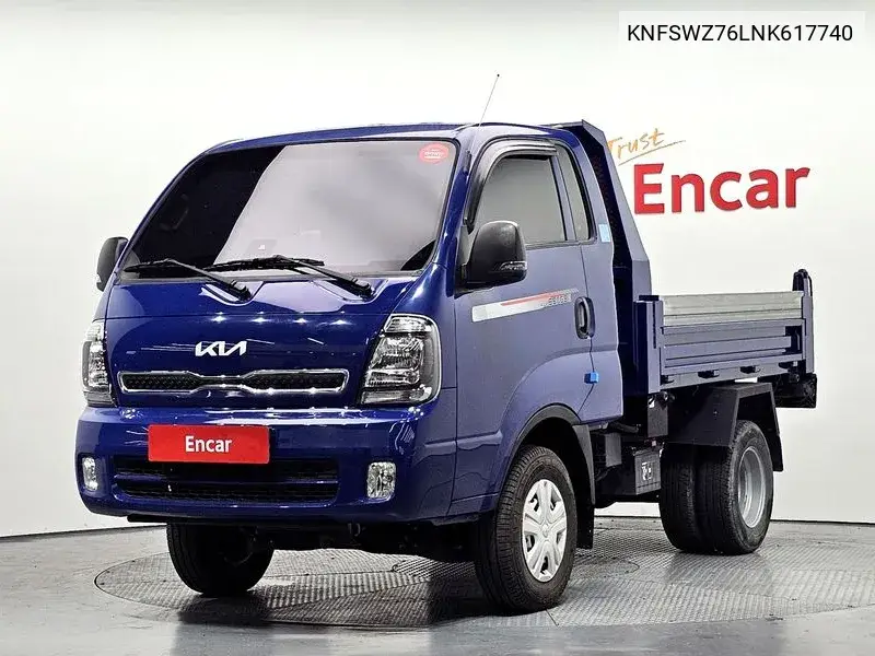 The New Bongo Iii Dump 1 Ton 4Wd King Cap VIN: KNFSWZ76LNK617740 Lot: 39627363