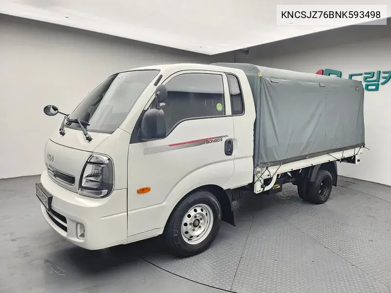 The New Bongo Iii Cargo (Cargo) Truck 1 Ton King Cap VIN: KNCSJZ76BNK593498 Lot: 39980636
