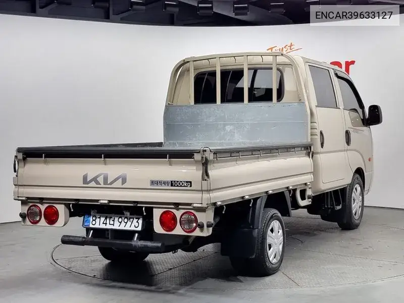 The New Bongo Iii Cargo (Cargo) Truck 1 Ton Double Cap Lpg VIN: ENCAR39633127 Lot: 39633127