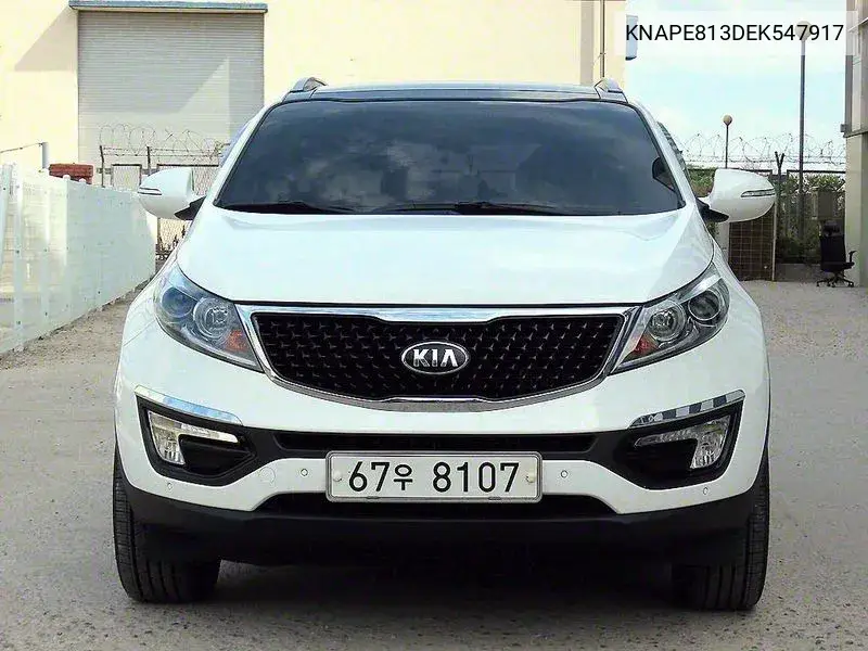 The New Sportage R Diesel 4Wd Noblesse VIN: KNAPE813DEK547917 Lot: 39982112