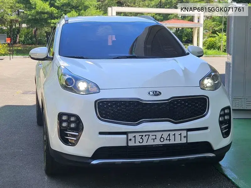 Sportage 4Th Generation Diesel 1.7 2Wd Noblesse VIN: KNAP6815GGK071761 Lot: 39976048