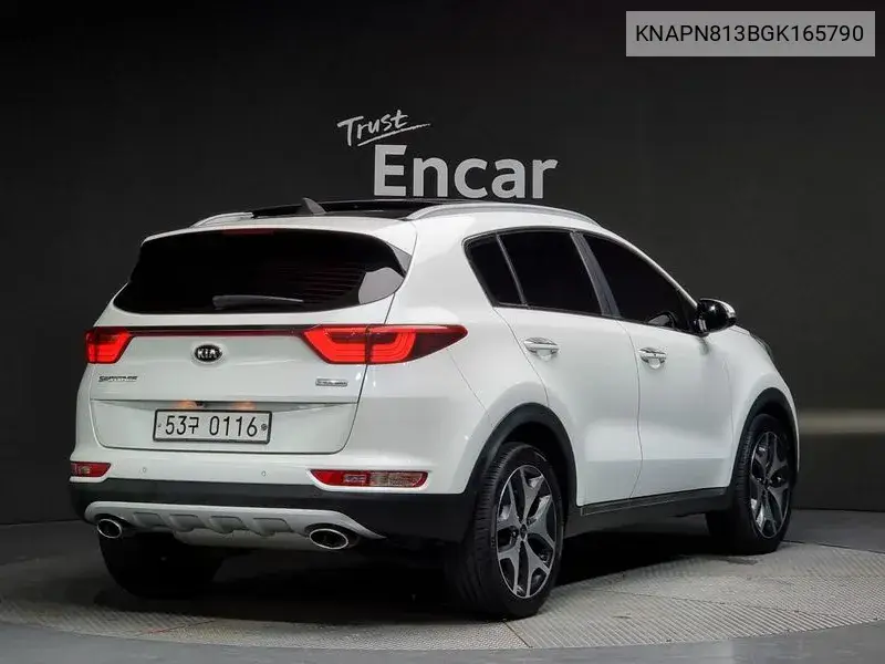 Sportage 4Th Generation Diesel 2.0 2Wd Noblesse VIN: KNAPN813BGK165790 Lot: 39977508