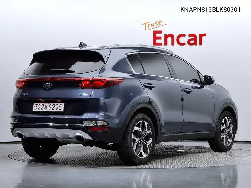 Sportage The Bold Diesel 2.0 2Wd Prestige VIN: KNAPN813BLK803011 Lot: 39634693