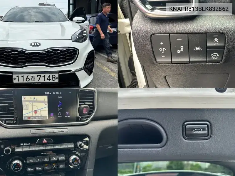 Sportage The Bold Diesel 2.0 2Wd Signature VIN: KNAPR813BLK832862 Lot: 39980314
