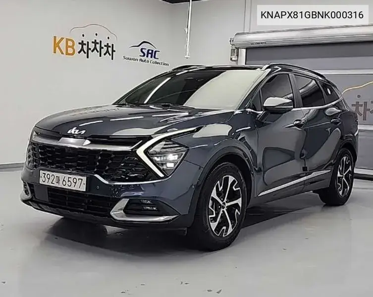 Sportage 5Th Generation Hybrid Signature 2Wd VIN: KNAPX81GBNK000316 Lot: 39981342