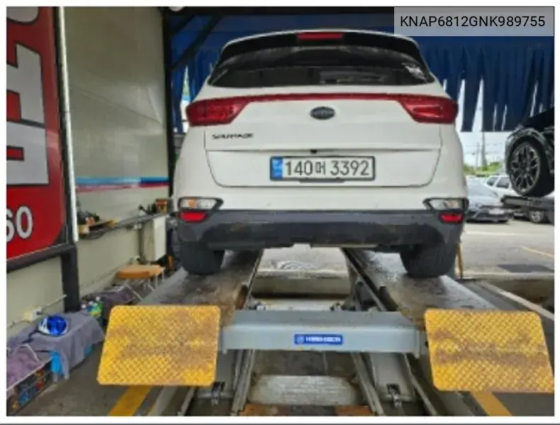Sportage The Bold Diesel 1.6 2Wd Prestige Gravity VIN: KNAP6812GNK989755 Lot: 40006503