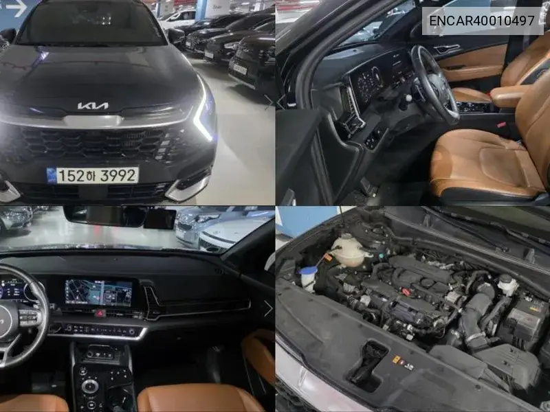 Sportage 5Th Generation Gasoline 1.6 Turbo 2Wd Noblesse VIN: ENCAR40010497 Lot: 40010497