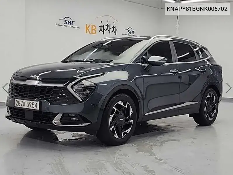 Sportage 5Th Generation Gasoline 1.6 Turbo 2Wd Noblesse VIN: KNAPY81BGNK006702 Lot: 40121111