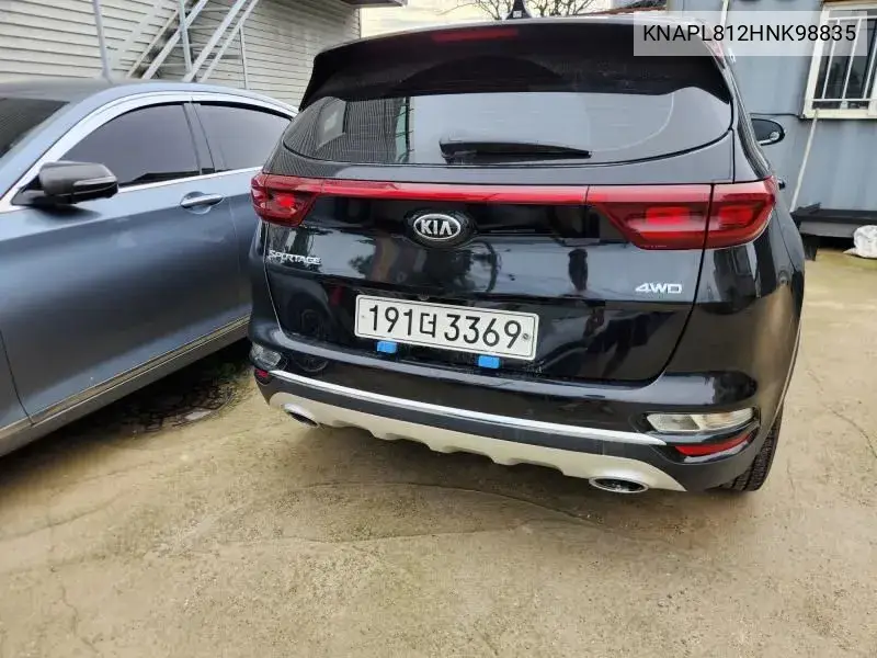 Sportage The Bold Diesel 1.6 4Wd Trendy VIN: KNAPL812HNK98835 Lot: 40125142