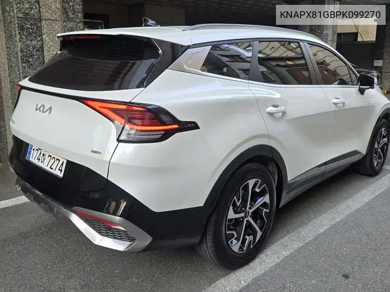 Sportage 5Th Generation Hybrid Signature 2Wd VIN: KNAPX81GBPK099270 Lot: 39646253