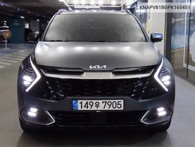Sportage 5Th Generation Gasoline 1.6 Turbo 2Wd Signature VIN: KNAPV81BGPK165451 Lot: 39971166
