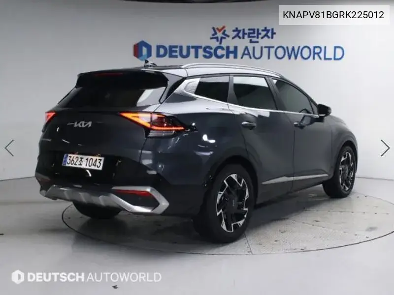 Sportage 5Th Generation Gasoline 1.6 Turbo 2Wd Signature VIN: KNAPV81BGRK225012 Lot: 40112198