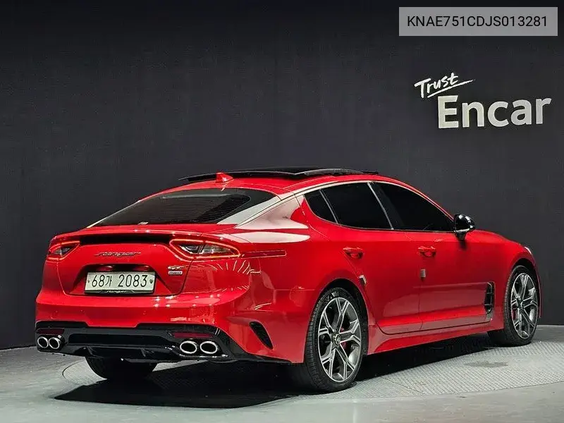 Stinger 3.3 Turbo Awd Gt VIN: KNAE751CDJS013281 Lot: 39963122