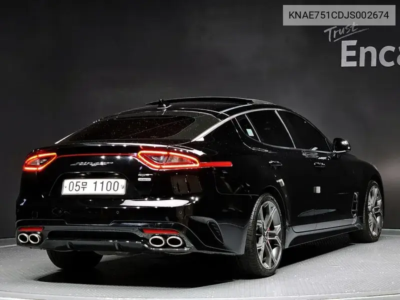 Stinger 3.3 Turbo Awd Gt VIN: KNAE751CDJS002674 Lot: 39983982