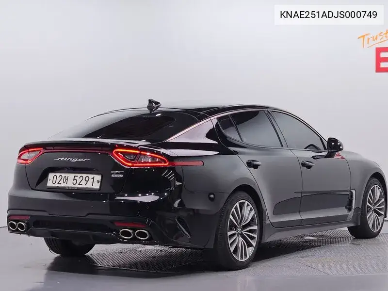 Stinger 2.0 Turbo Awd Prime VIN: KNAE251ADJS000749 Lot: 40049521