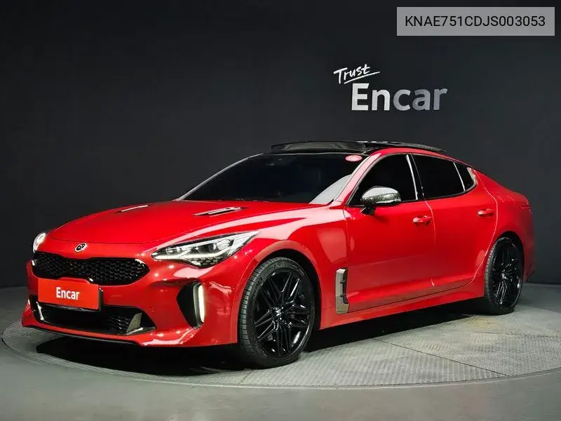 Stinger 3.3 Turbo Awd Gt VIN: KNAE751CDJS003053 Lot: 40054355